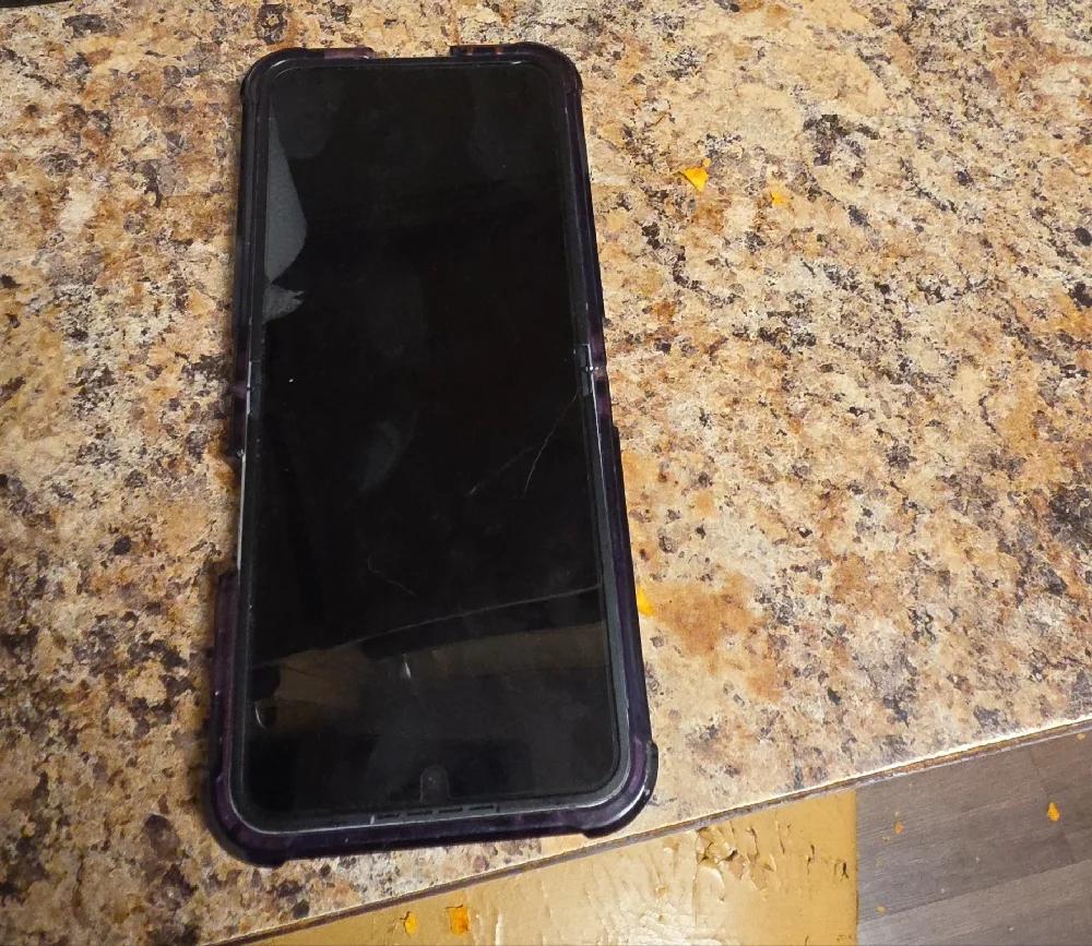 Black Smartphone with Dual Cameras